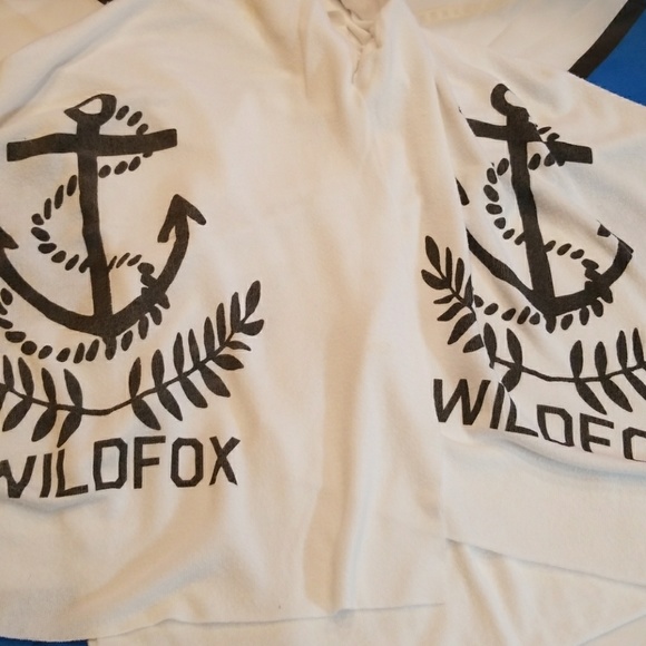 Wildfox Couture Nautical Anchor Scarf Wrap NWOT - Picture 3 of 5